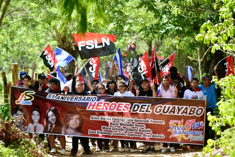 Sauceños honran legado de Arlen Síu y héroes de El Guayabo