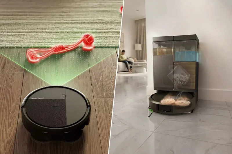 Ya es oficial: iRobot renueva su gama para 2026 con los nuevos Roomba Combo 575 y 515, ahora más compactos y potentes