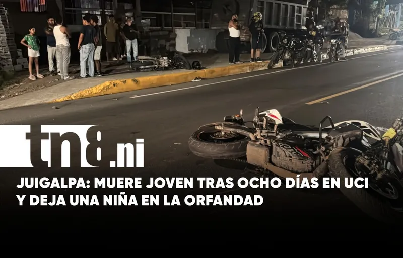 Ocho días de lucha en Cuidados Intensivos: fallece joven accidentado en Juigalpa