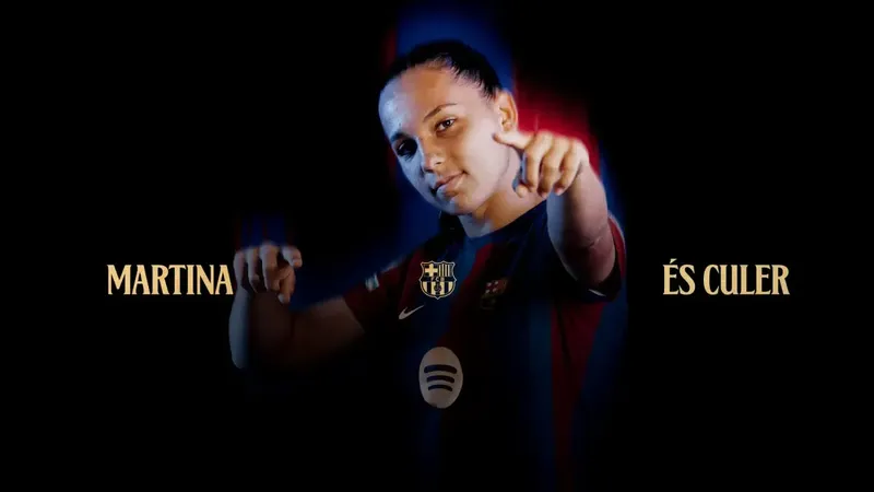 El Barça ficha a Martina Fernández