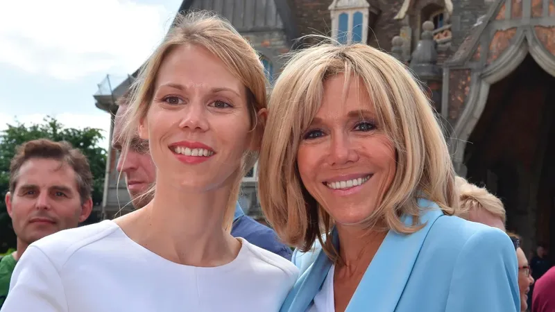 Tiphaine, de 42 años, hija de Brigitte Macron, repite la historia de su madre: se enamora de un hombre 20 años menor