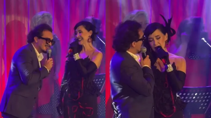 Ricardo Pérez se “atreve” a cantar en vivo por amor a Susana Zabaleta