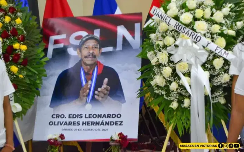 Homenajes al Compañero y Héroe Edis Leonardo Olivares, “El Pelado”, Miembro del Comando Rigoberto López Pérez