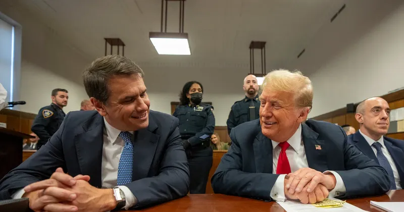 Trump dice que planea nominar a Todd Blanche como fiscal general