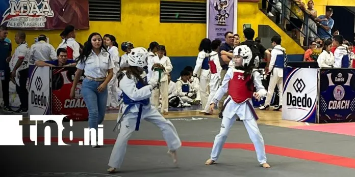 ¡El taekwondo crece en Nicaragua! Más de 380 atletas compiten en la Copa Embajador