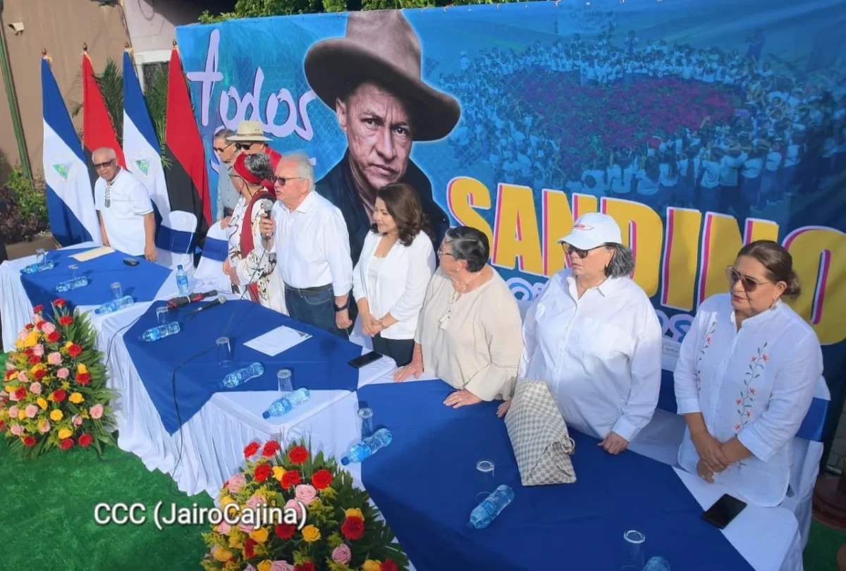 Asamblea Nacional conmemora el 131.º aniversario del natalicio del General Augusto C. Sandino