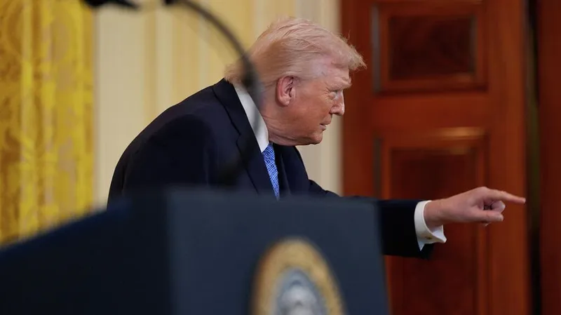 "Hoy dimos fin a la guerra con Irán", dice Trump