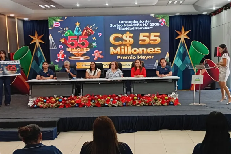 Lotería Nacional anuncia premio mayor navideño de C$55 millones