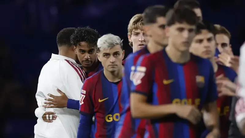 El 1x1 del Barça ante el Madrid al descanso