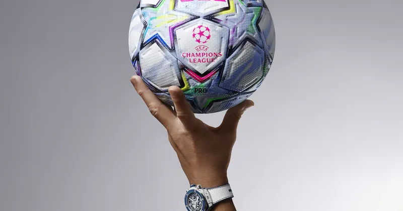 Así es el nuevo reloj de Hublot para la Champions League: cuesta US$25.200