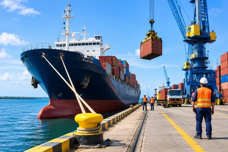 Más de 350 vehículos ingresan a Nicaragua por Puerto Corinto