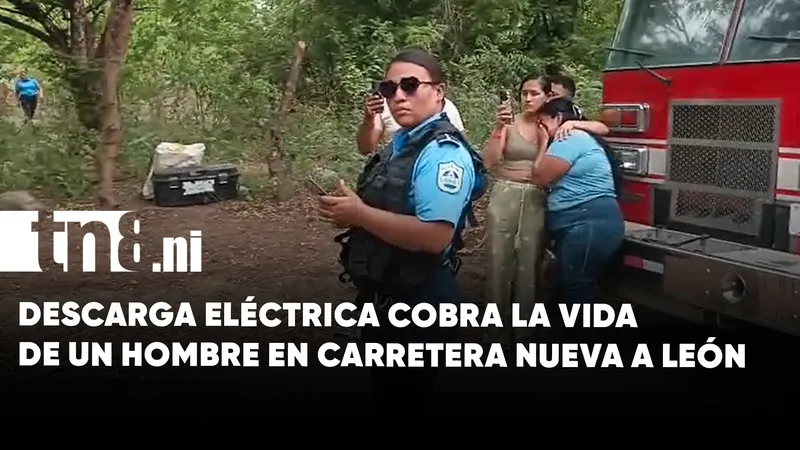 Fatal descarga eléctrica cobra la vida de un hombre en carretera Nueva a León