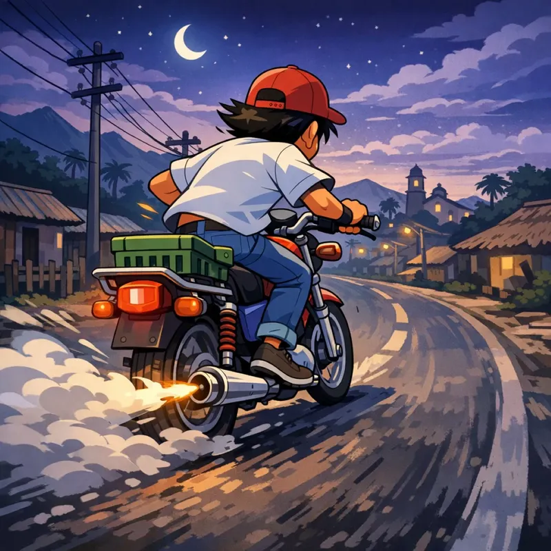 Jinotegano se mata al acelerar a fondo su moto