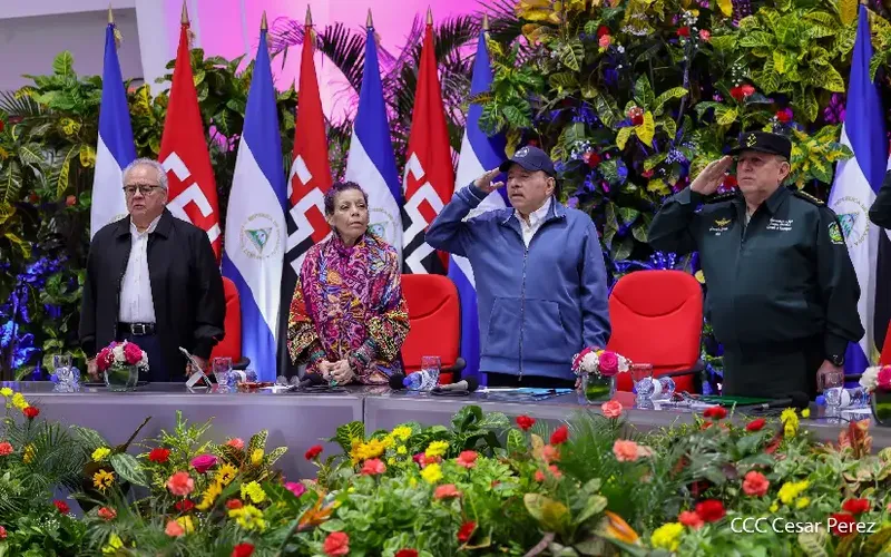 Acto en Conmemoración del 46 Aniversario de la Fuerza Naval del Ejército de Nicaragua