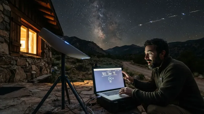 Starlink dispara la velocidad de la conexión durante la noche tras el lanzamiento de los nuevos satélites V3: “No me lo podía creer…”