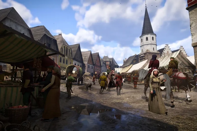Kingdom Come te obliga a bañarte para caer mejor a los demás. La historia demuestra que tiene mucho más sentido del que parece