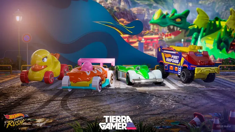Hot Wheels Infinite Rush revela su campaña y clases de vehículos