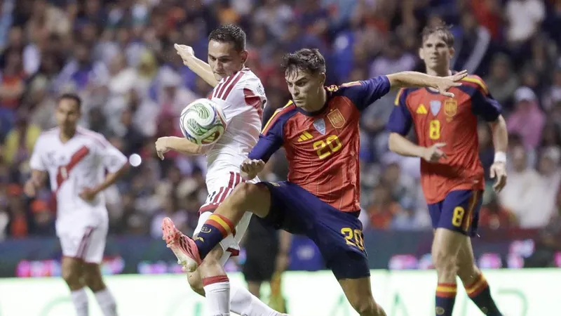 3-1: Pedri se divierte con España, que ya mira a Cabo Verde