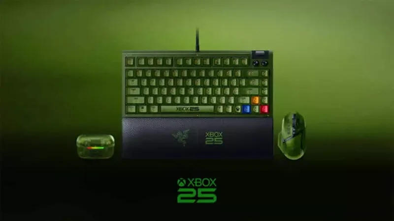 Razer presenta la Colección XBOX 25 Aniversario