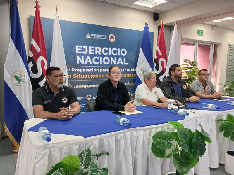 Más de 2 millones de nicaragüenses participaron en el III Ejercicio ante Situaciones Multiamenazas