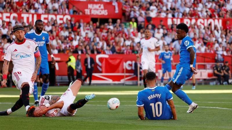 Real Madrid se recuperó en La Liga ante Sevilla