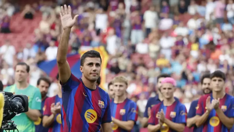 Rodri y Adeyemi, primeros fichajes del Barça inscritos en LaLiga