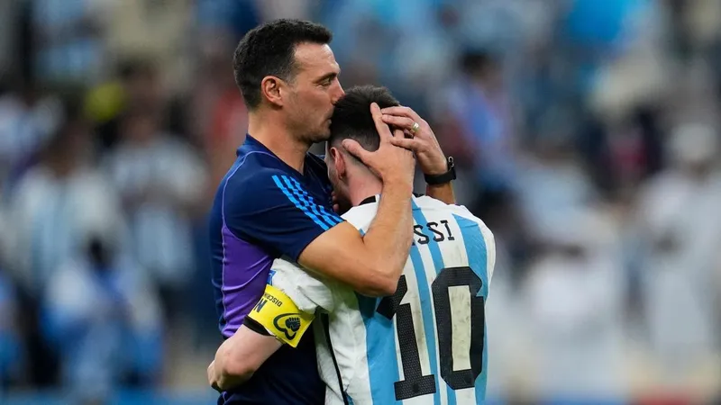 Scaloni da la última hora sobre Messi
