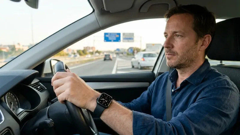 La explicación científica de por qué tu smartwatch cuenta pasos mientras conduces