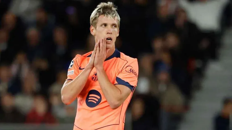 Olmo se lesiona y Barcelona enciende las alarmas antes del Clásico