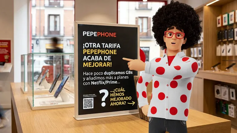 Pepephone mejora otra de sus tarifas justo para las vacaciones: más GB sin subir el precio
