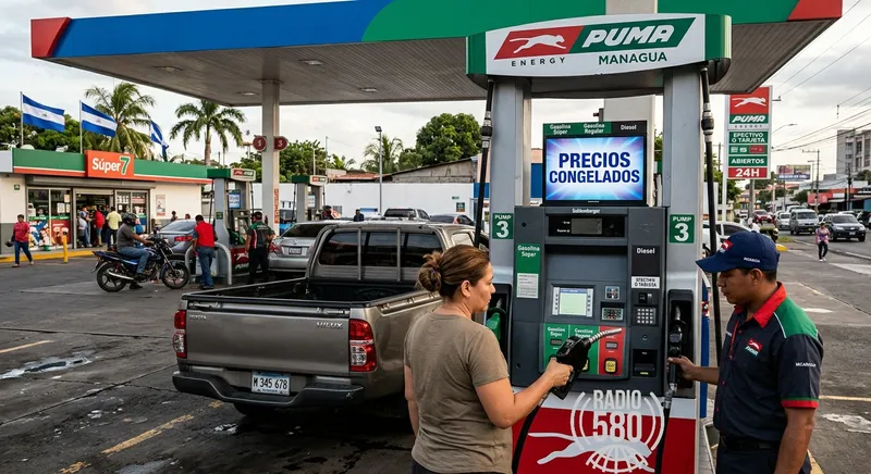 Gobierno Sandinista garantiza congelar precios de combustibles en 2026 con extensión al 2027