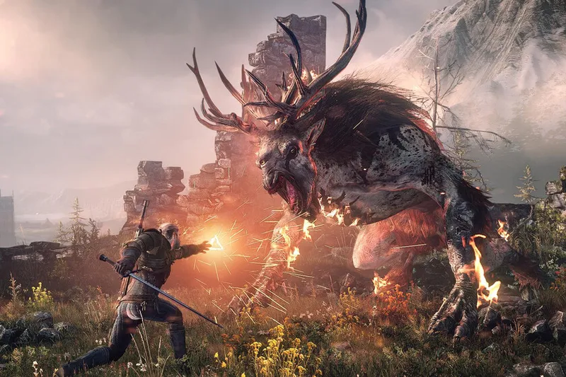 Si vas a este punto de The Witcher 3, te reencontrarás con la primera persona amable que conoces y conseguirás un "regalo"