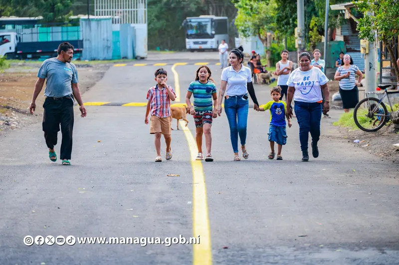 Nuevas vías en Ciudad Belén elevan al 44.85 % la ejecución del Programa Calles para el Pueblo