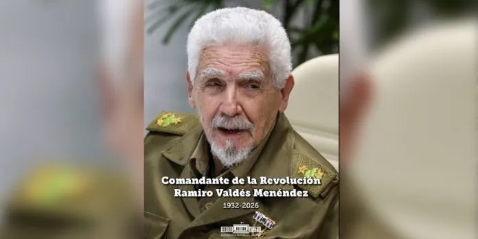 Cuba despide a Ramiro Valdés: dolor y homenaje a un histórico revolucionario