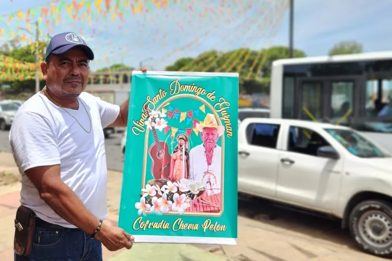 Chema Pelón mantiene viva la tradición de Santo Domingo de Guzmán
