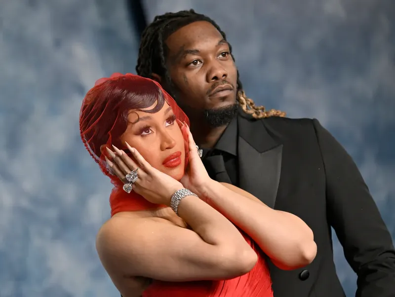 Cardi B y Offset se reunieron para celebrar los cumpleaños de sus hijos