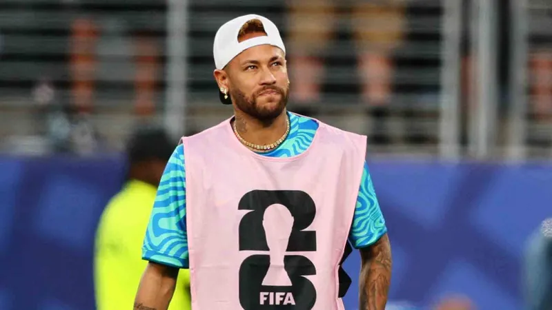 Neymar volvió a saltar al campo