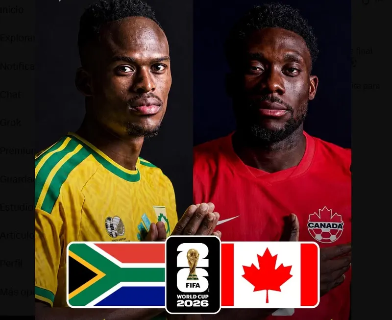 Sudáfrica ante Canadá inician el domingo los Dieciseisavos de final de la Copa del Mundo