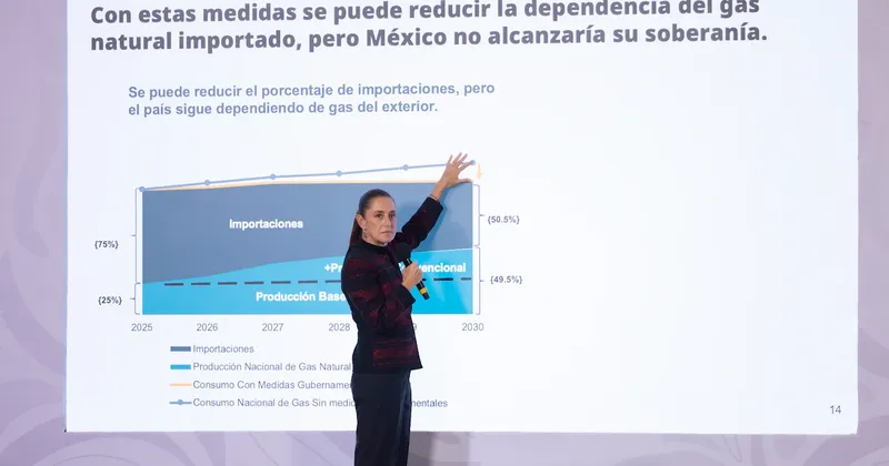 “Yo nunca lo dije en campaña”: Sheinbaum niega su promesa contra el fracking en México