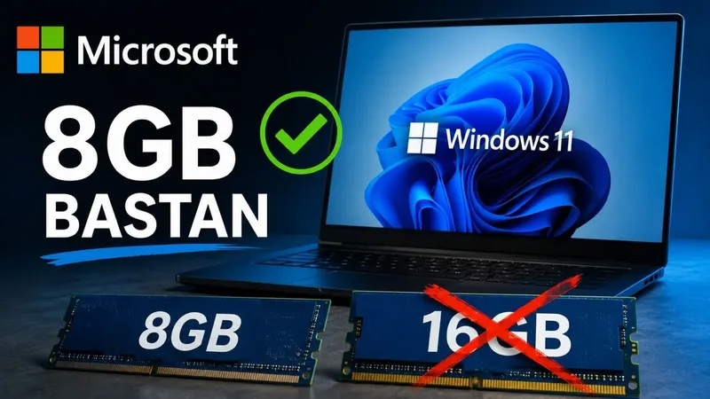 Microsoft ahora dice que 8GB de RAM bastan para Windows 11, justo después de vendernos que 16GB era lo mínimo