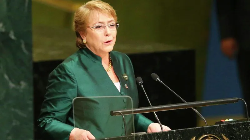 Bachelet se retira de la contienda para la secretaría general de la ONU