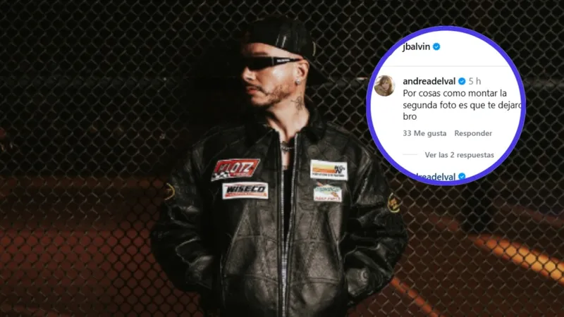 J Balvin publica polémica foto de su ex Valentina Ferrer: “Por cosas como esa te dejaron”