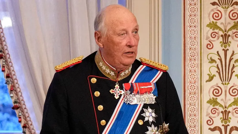 El rey Harald de Noruega se encuentra muy grave; el Palacio emite un comunicado urgente sobre su salud