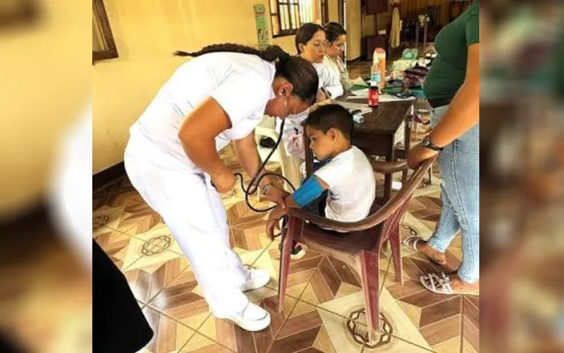 Compañera Rosario destaca atención de Brigada Médica Bautista en Nicaragua