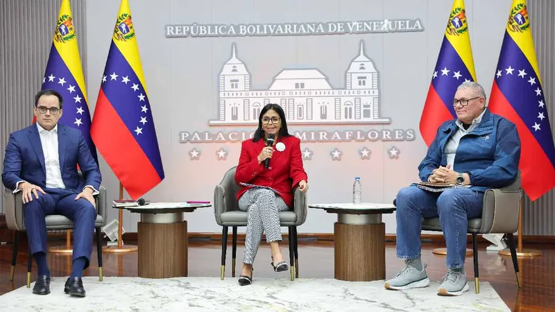 Delcy Rodríguez afirma que el consumo aumentó 28% desde enero a mayo