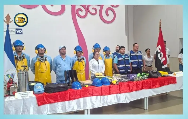 Hospital Vélez Páiz entrega equipos de protección a brigadas y personal de salud