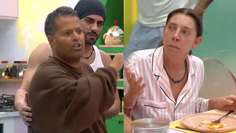 Cynthia y Aldo protagonizan primer gran PLEITO con groserías en La Casa de los Famosos México
