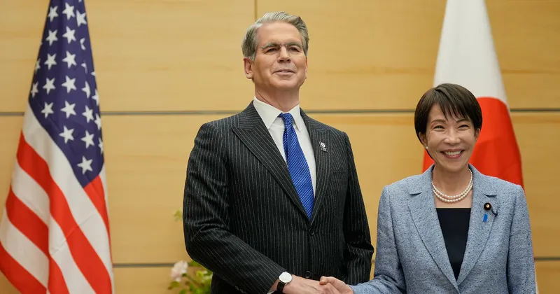 Diferencias entre Bessent y Takaichi sobre el Banco de Japón amenazan esfuerzos para fortalecer el yen