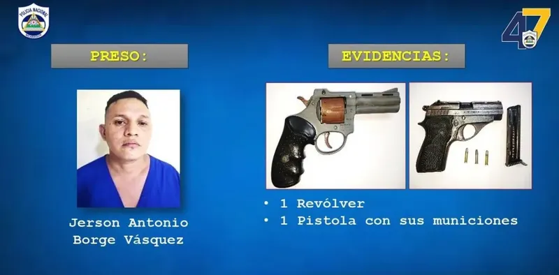 Capturan a Jerson Borge por matar a balazos a hombre en el Mercado Oriental