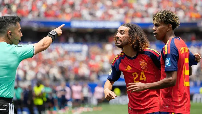 El polémico gol anulado a Cucurella